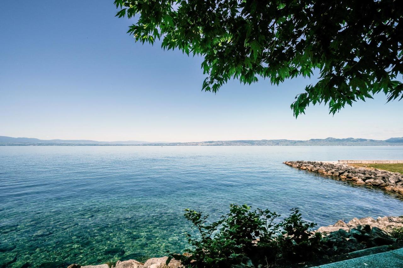 Pieds Dans L'Eau - Lac Leman - 2 Min Evian - Spacieux Neuvecelle Zewnętrze zdjęcie